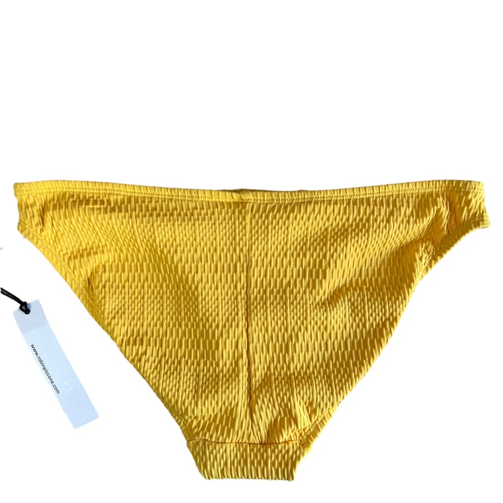Robin Piccone Perla Yellow Bikini Bottom - Picture 3 of 4
